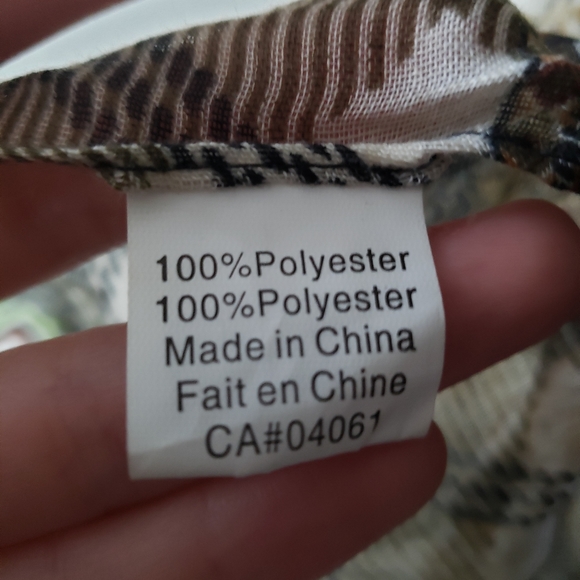 Patterned scarf - Picture 5 of 5